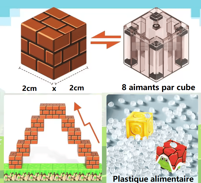 Mine Cubes — Construis ton propre monde ✨