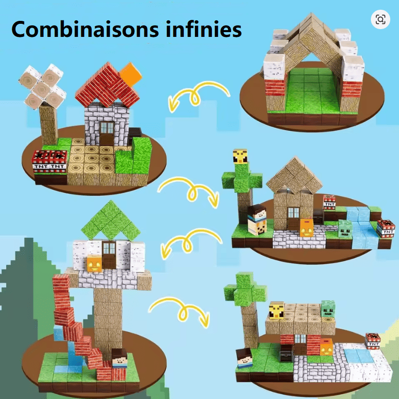 Mine Cubes — Construis ton propre monde ✨